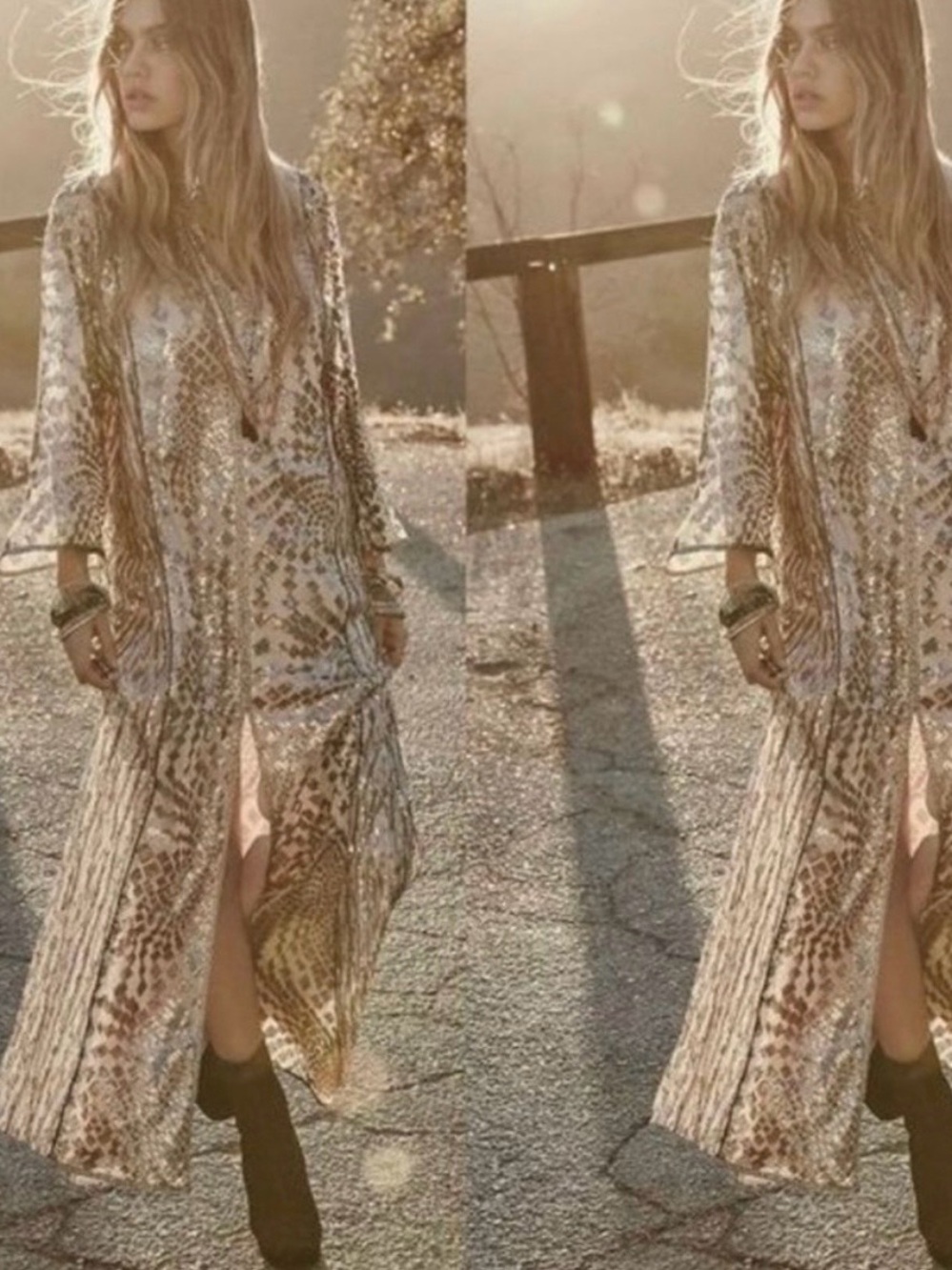 Anna Sui Glitter Kaftan